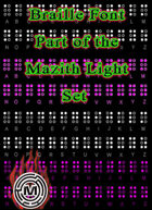 Braille alphabet (mazith font and brush set)
