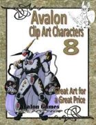Avalon Clip Art Characters, Star Knight 3