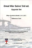 Great War Salvo! 3rd ed. Upgrade Set