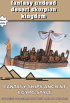 F-0006 - Fantasy Desert Kingdom Ships