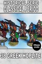 H-cp-001 Historical Classical Period - Greek Hoplite