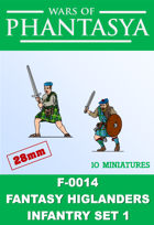 F-0014 - Fantasy Higlanders Infantry Set 1
