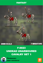 F-0023 - Undead Cavalry Set 1
