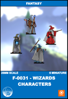 F-0031 - wizards Characters