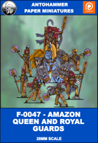 F-0047 - AMAZON QUEEN AND ROYAL GUARDS