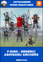 F-0050 - GENERIC ASHIGARU ARCHERS