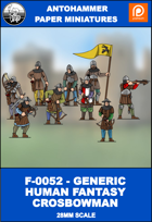 F-0052 - GENERIC HUMAN FANTASY CROSBOWMAN