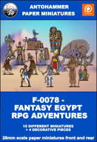 F-0078 - FANTASY EGYPT RPG ADVENTURES