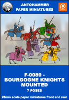 F-0089 - BOURGOGNE KNIGHTS MOUNTED