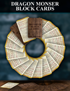 5e SRD Dragon Block Cards