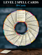 5e Level 2 Spell Cards