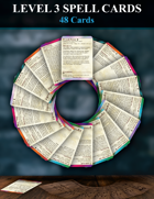 5e Level 3 Spell Cards