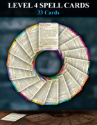 5e Level 4 Spell Cards