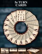 5e SRD Turn Cards