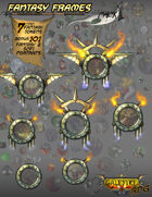Fantasy Frames Pack 1 + 101 fantasy/scifi portraits