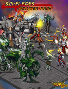 Scifi Foes, Isometric Monster Pack