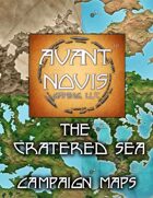 Campaign Map. Cratered Seas