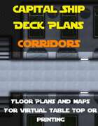 Capital Ship Deck Plans: Corridors