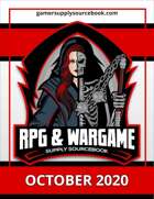 RPG & Wargame Supply Sourcebook October 2020