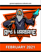 RPG & Wargame Supply Sourcebook February 2021