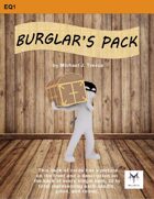 5E Equipment Cards: Burglar's Pack
