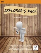 5E Equipment Cards: Explorer's Pack