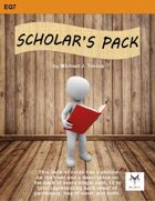 5E Equipment Cards: Scholar's Pack