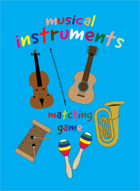 Musical Instruments Card Matching