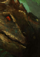 Devoidness-Ancestialian-A secret spiece of dragon-Stock illustration