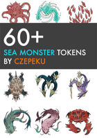 60+ Sea Monster Tokens