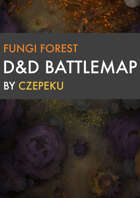 Fungi Forest DnD Battlemaps
