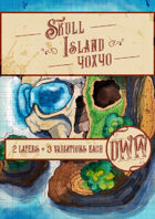 Skull Island Battlemap (Hand-drawn)