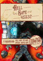 Hell Gate Battlemap (Hand-drawn)