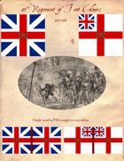1751-68 43rd Regiment of Foot Flags