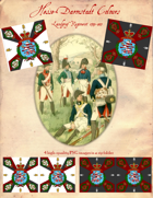 1791-1813 Hesse-Darmstadt Regiment Landgraf Flags