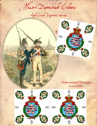 1790-1813 Hesse-Darmstadt Leib-Garde Regiment Flags