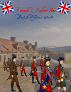 French & Indian War British Officers