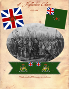 1777-1784 British 76th Highlanders Flags