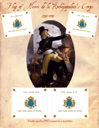 1793-1794 Vendee Henri de la Rochejaquelein Flag