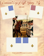 1780-1783 Continental Corps of Light Infantry Flag