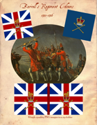 1745-1746 Barrell's Regiment of Foot Flags