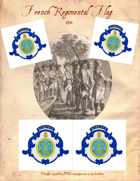 1781 French Regimental Flag