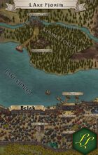 "Lake Fjorim" Lake City Landscape Map