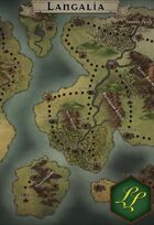 "Langalia" Continent Map