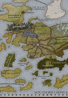 "Mariada" World Island Continent Map