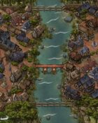 "Riyyas" Jungle River Town Map