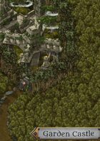 "Garden Caslte" Forest Structure Castle Map
