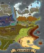 "Kassindar" Continent World Map