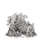 NerdGore Stock Art: Temple Ruin - Stone Head