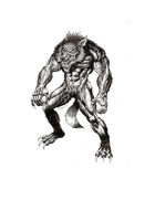 NerdGore Stock Art: Werewolf